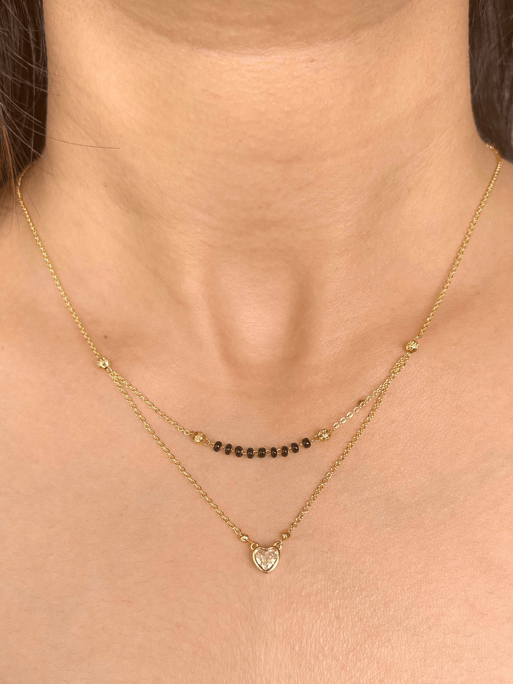 Simran Layered Mangalsutra - Zerakijewels