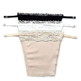 Deep Neck Cover Clips – Set of 3 (White, Black & Nude)