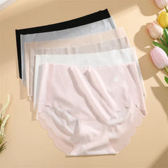 Buttermilk Ice Silk Panties Pack – Cool, Soft & Stretchy