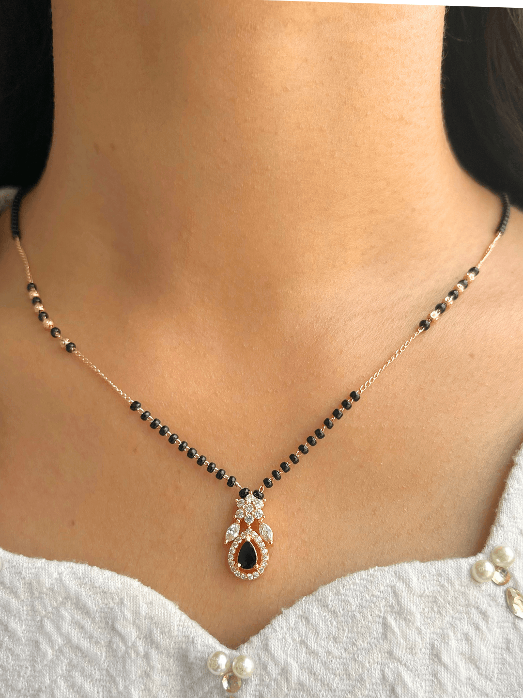 Black Diamond Aanya Mangalsutra 