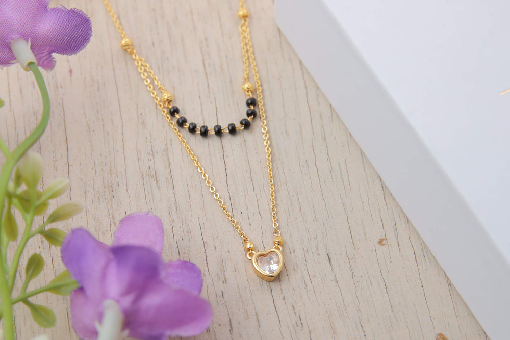 Trendy Simran Layered Mangalsutra Buy Online - Zeraki Jewels 