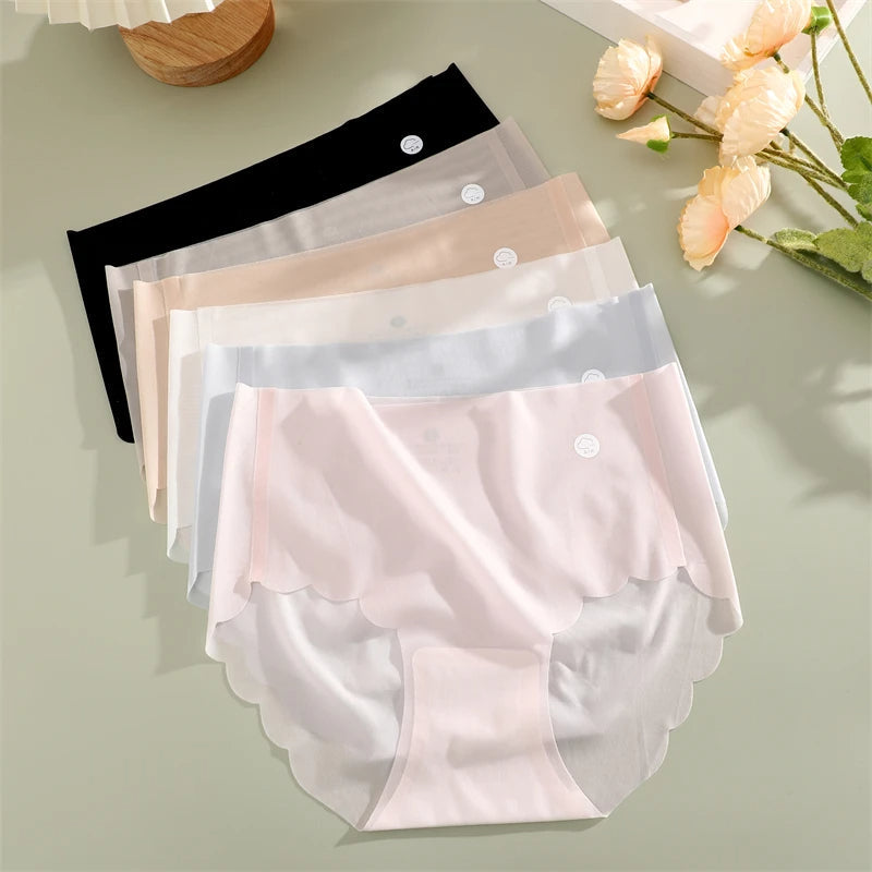 Buttermilk Ice Silk Panties Pack – Cool, Soft & Stretchy